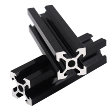 Foshan  industrial 2040 4080 linear aluminium track profiles dovetail aluminum extrusion